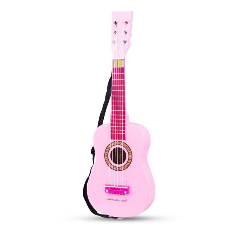 New Classic Toys Gitaar - Roze