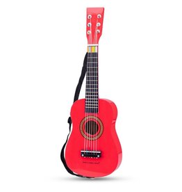 New Classic Toys Gitaar - Rood