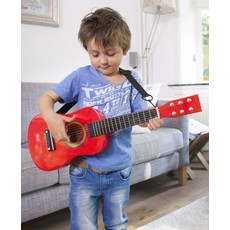 New Classic Toys Gitaar - Rood