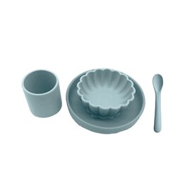 Play and store | Eetset | Blauw