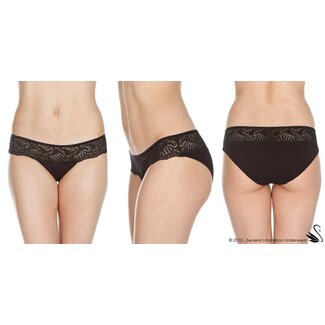 Swaens Bamboo Underwear Mini Black set of 3