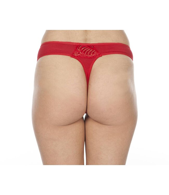 Swaens Bamboo Underwear String Rood - set van 2