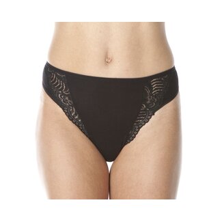 Swaens Bamboo Underwear String Zwart