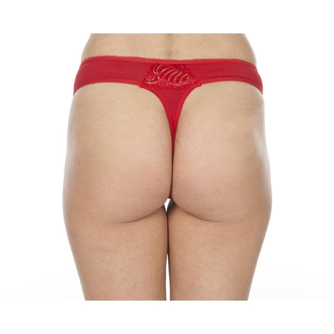Swaens Bamboo Underwear Thong Red