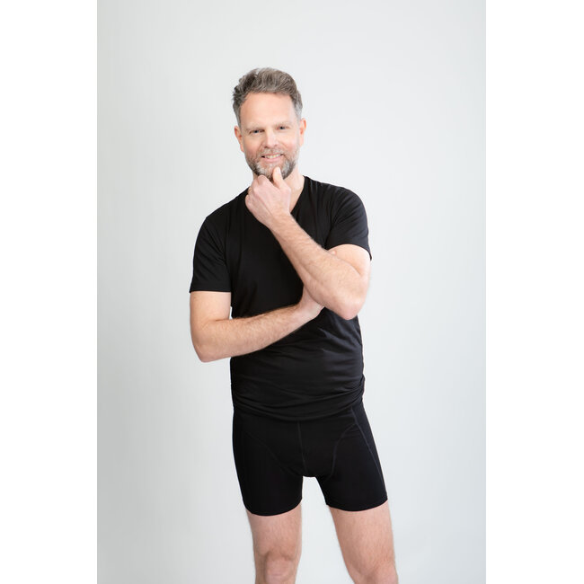 Swaens Bamboo Underwear Herenboxer Zwart