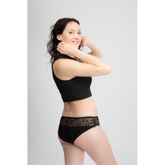 Swaens Bamboo Underwear  Mini Zwart - set van 3