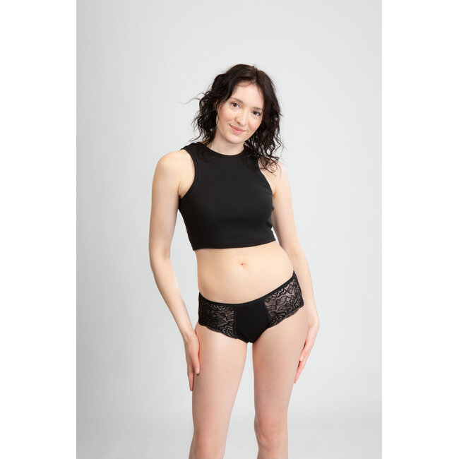 Swaens Bamboo Underwear Midi Black
