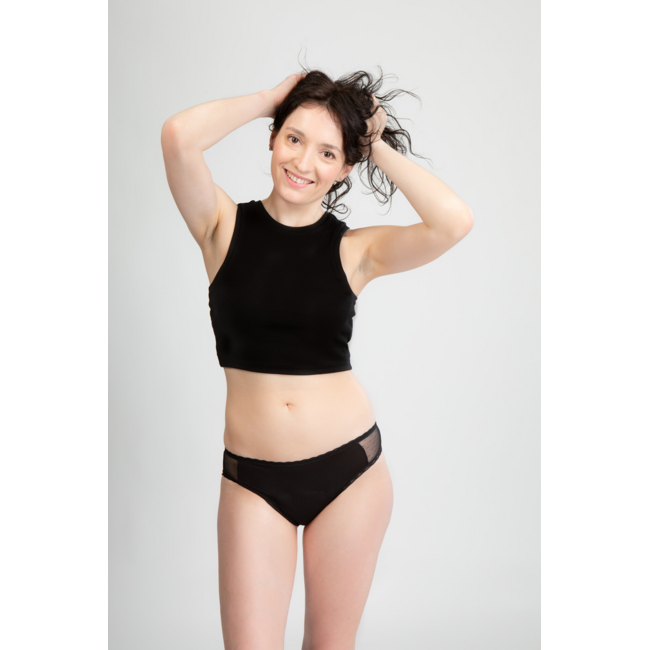 Swaens Bamboo Underwear Maxi Black