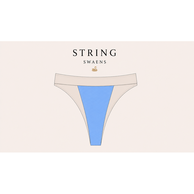 Swaens Bamboo Underwear String Rood - set van 2