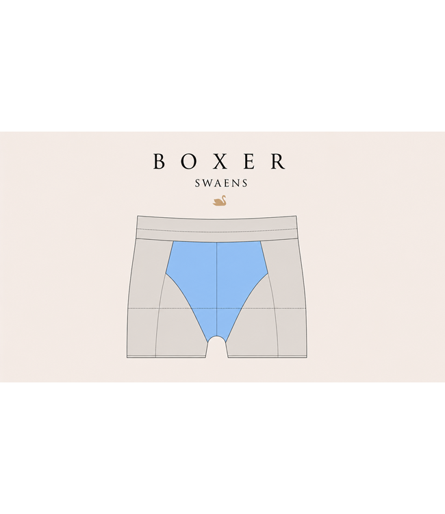 Swaens Bamboo Underwear Boxer Black - Male