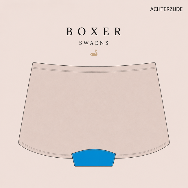 Swaens Bamboo Underwear Boxer Rood