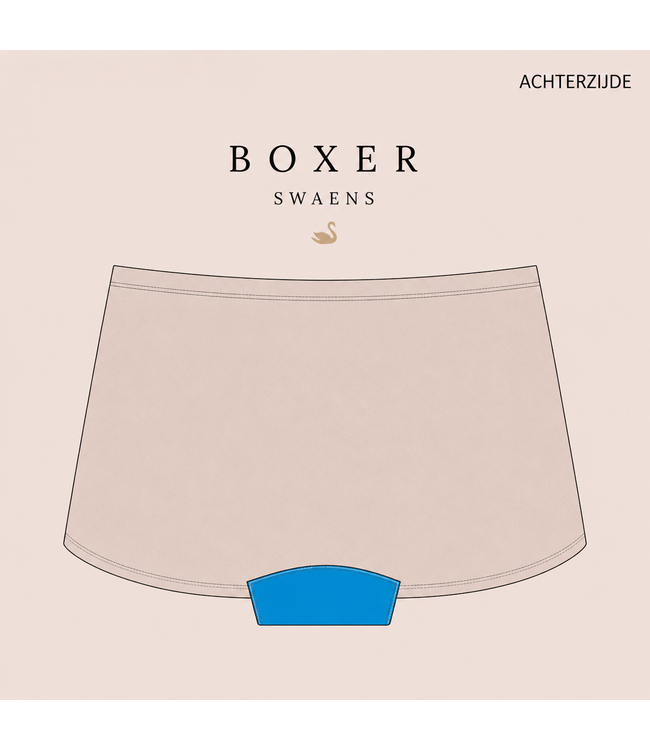 Swaens Bamboo Underwear Boxer Rood