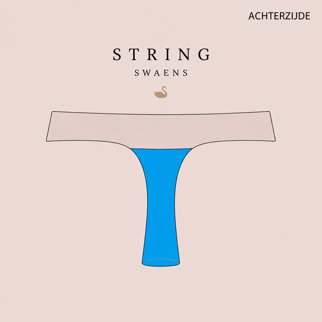 Swaens Bamboo Underwear Thong Ivory
