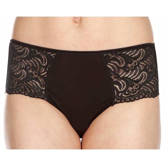 Swaens Bamboo Underwear Midi Zwart