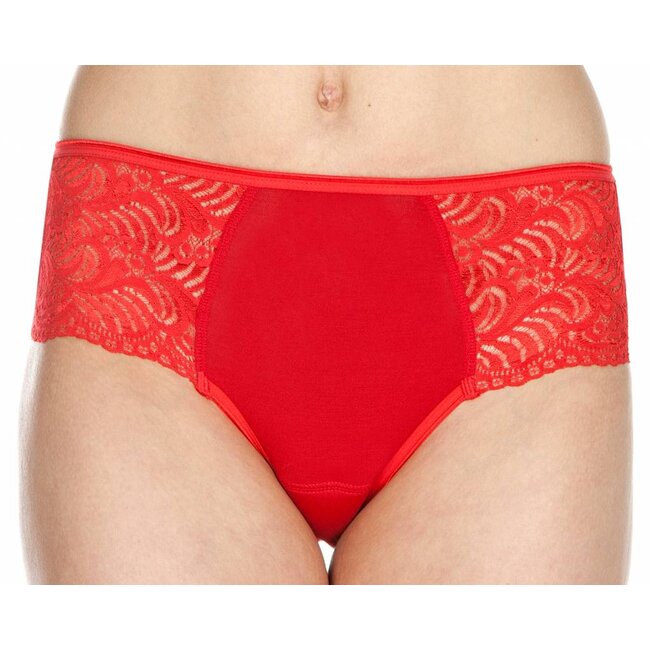 Swaens Bamboo Underwear Midi Rood