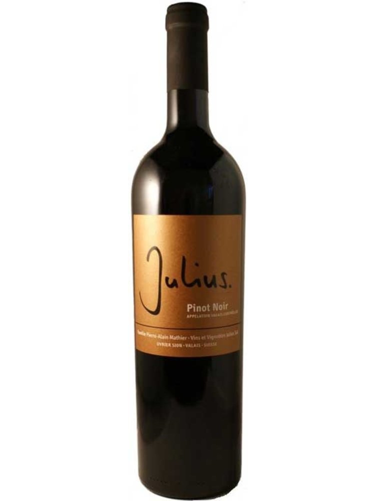 Vins et Vignobles Julius Pinot Noir du Valais AOC Barrique 2015