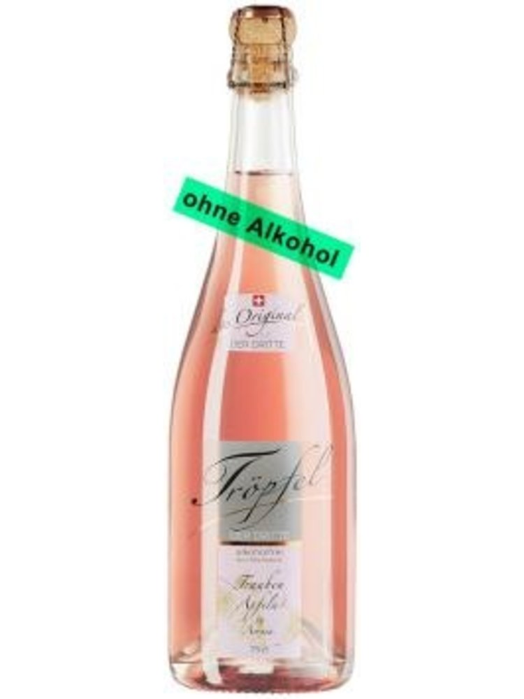 Tröpfel Tröpfel der Dritte - Leicht trocken mit rosé mit Aronia Beeren - 75 cl