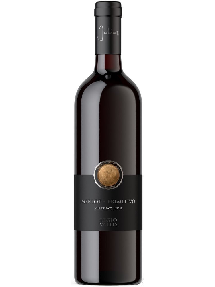 Legio Vallis by Vins et Vignobles Julius Merlot-Primitivo Vin de Pays Suisse 2022