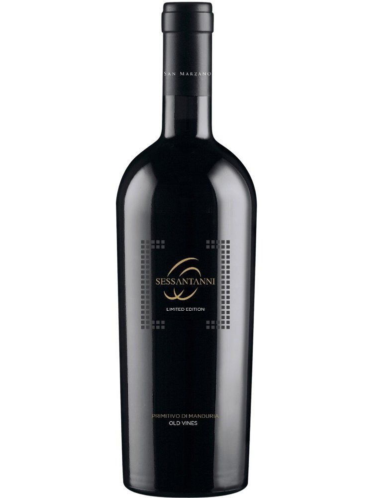 Cantine San Marzano 60 Sessantanni Limited Edition Old Vines Primitivo di Manduria 2017