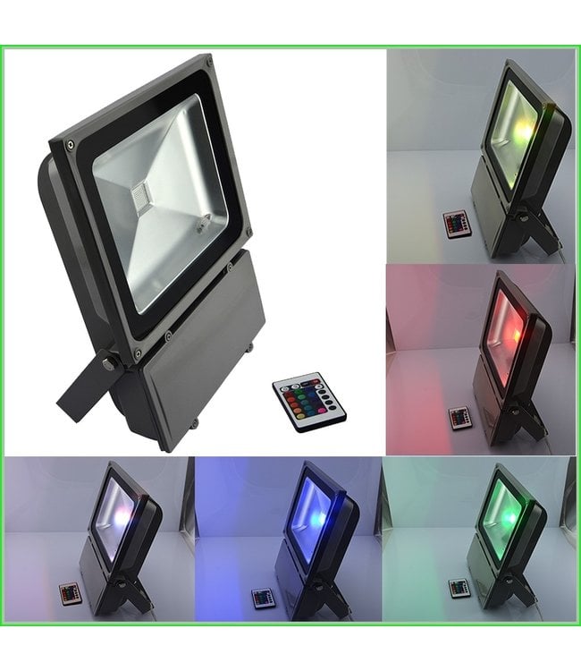 LED Bouwlamp RGB - 100 Watt