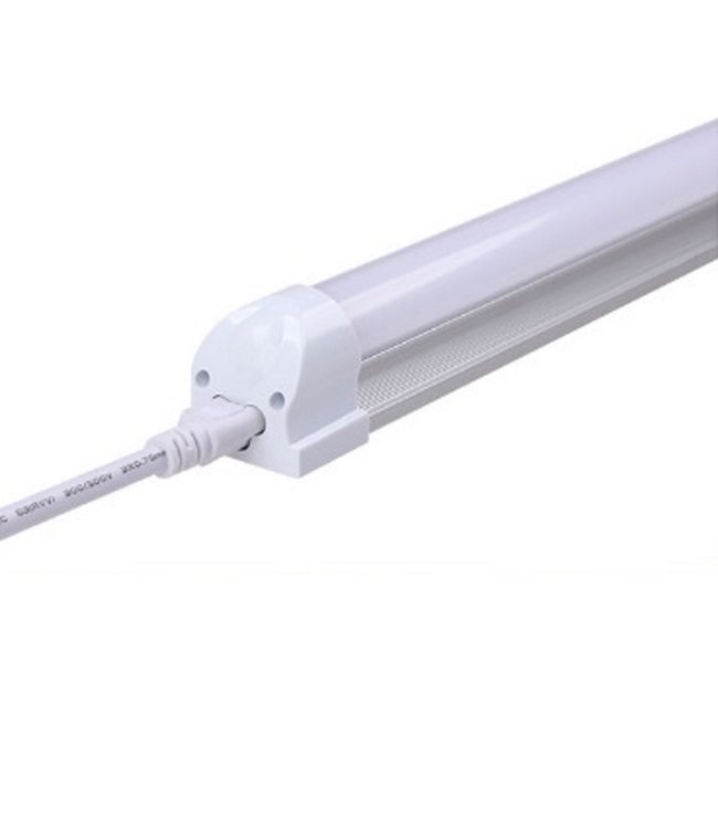 het dossier Zeggen munt TL LED Buis Koel Wit - 9 Watt - 60 cm - Met armatuur - Ledtohave