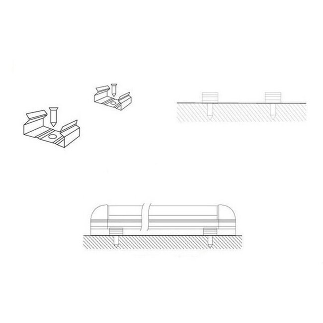 TL LED Buis Koel Wit - 9 Watt - 60 cm - Met Armatuur