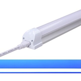 TL LED Buis Blauw - 18 Watt  - 120 cm - Met Armatuur