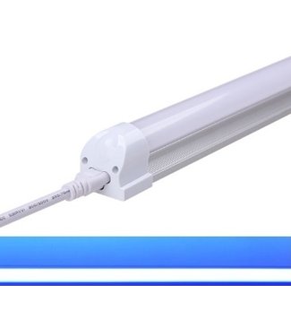 TL LED Buis Blauw - 18 Watt  - 120 cm - Met Armatuur