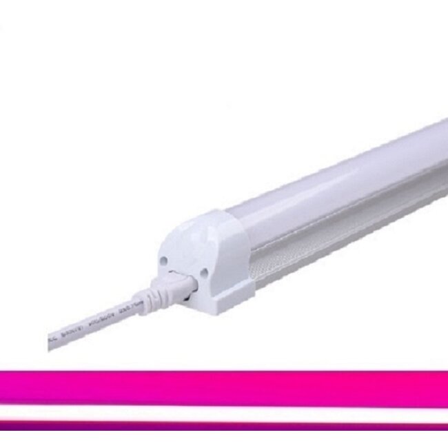 TL LED Buis Paars - 18 Watt  - 120 cm - Met Armatuur
