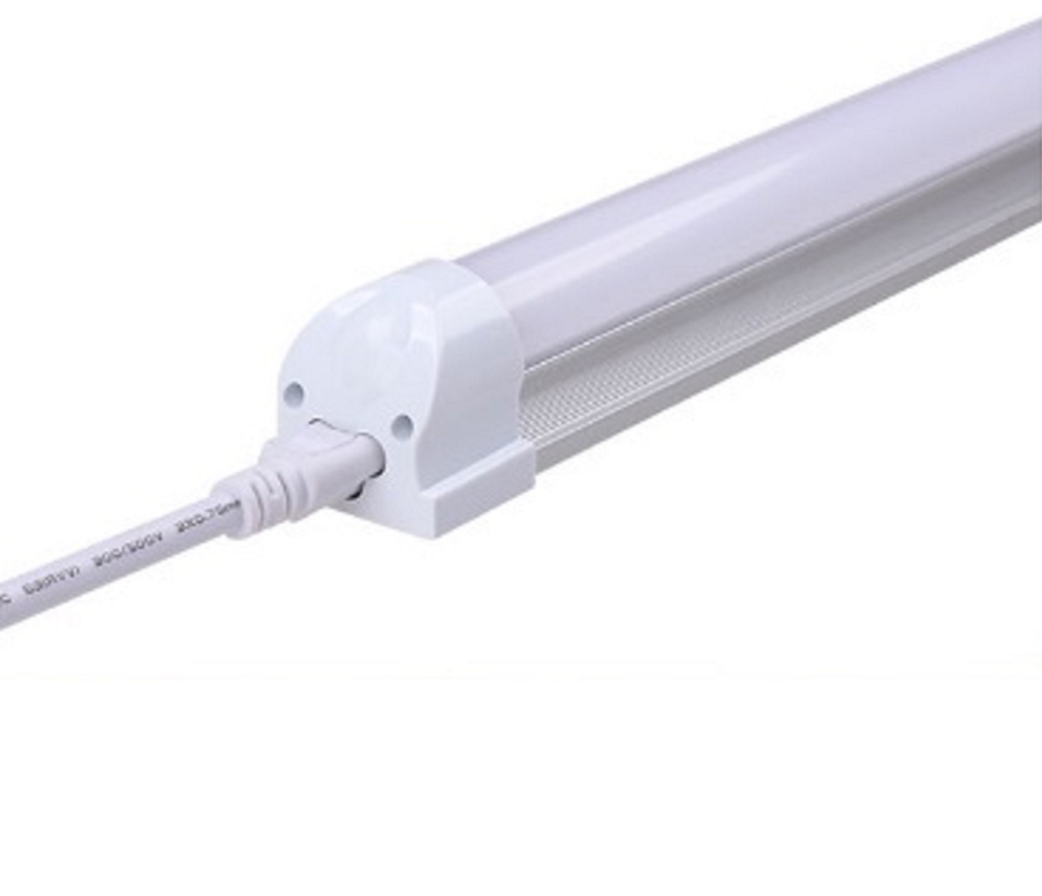 Onderling verbinden vredig gelei TL LED Buis Warm Wit - 24 Watt - 150 cm - Met Armatuur - Ledtohave