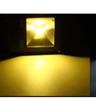 LED Bouwlamp Geel - 30 Watt