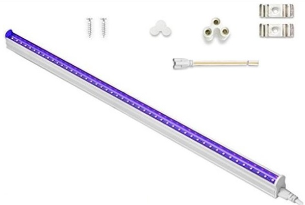 TL LED Buis Geel - 18 Watt - 120 cm - Type armatuur: Magnetische ballast ( stroom van beide kanten van armatuur en starter