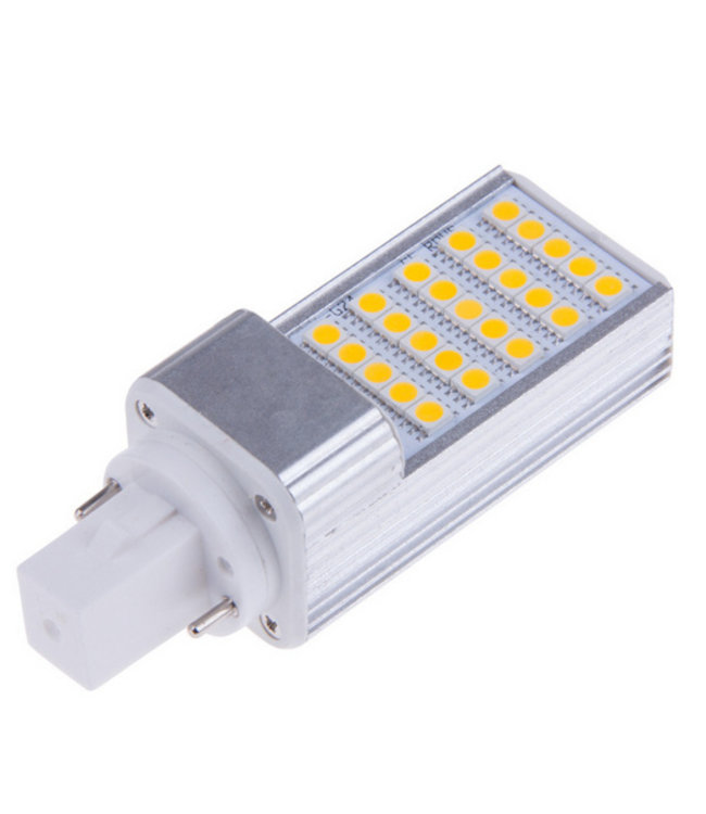 LED PL Lamp Puur Wit - 5 Watt - G24