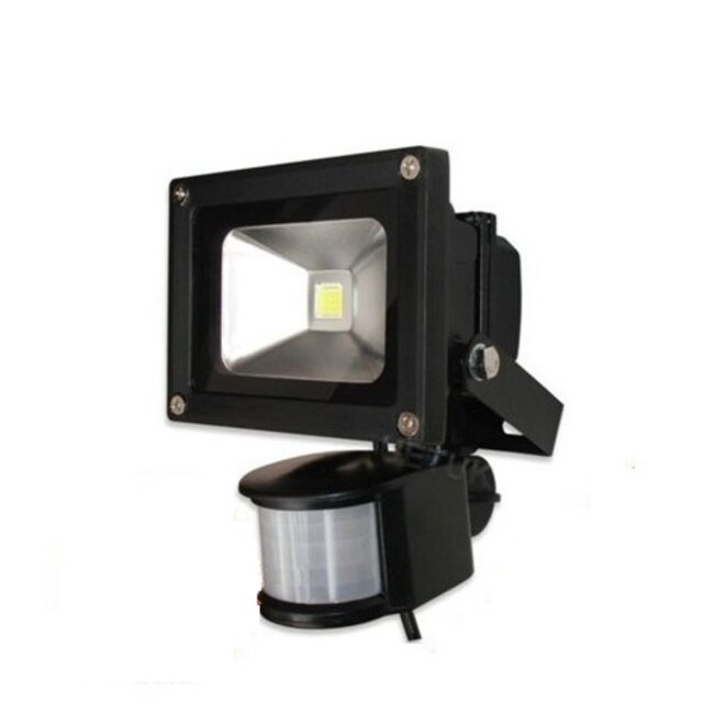 LED Bouwlamp Warm Wit - 10 Watt  - Sensor