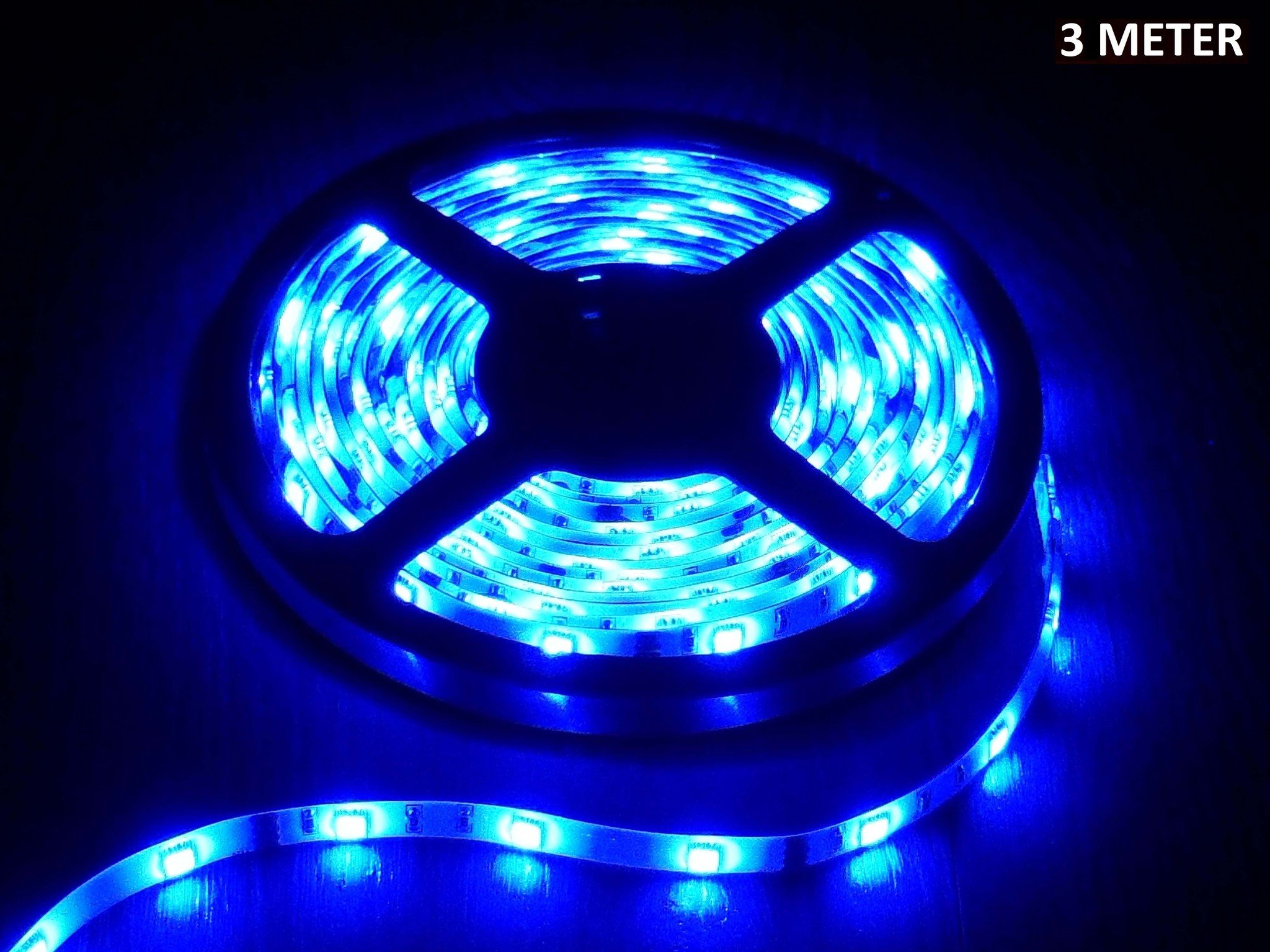 Stier Interpreteren Geval LED Strip Blauw - 3 Meter - 60 LEDS Per Meter - Waterdicht - Ledtohave