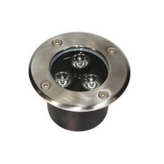 LED Grondspot  Warm Wit - 9 Watt - Inbouw - 12 Volt