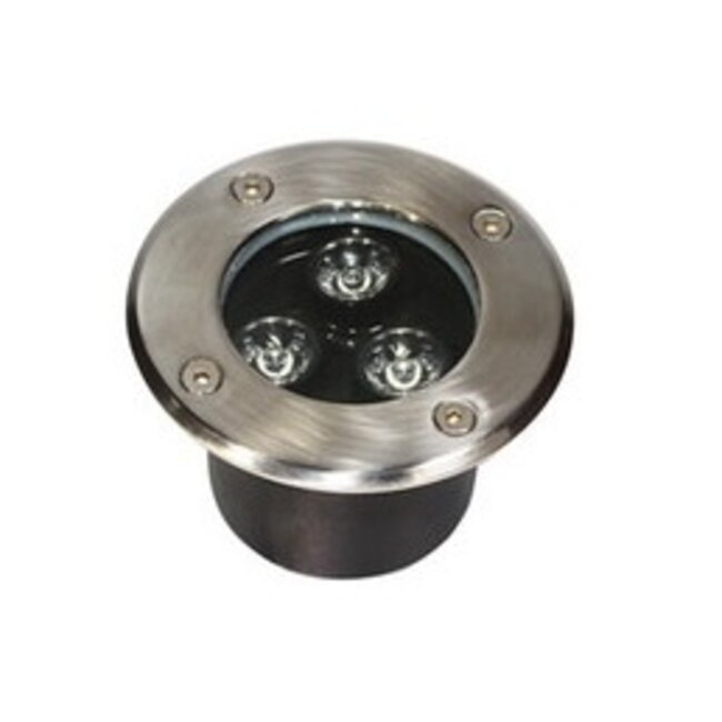 LED Grondspot  Koel Wit - 9 Watt - Inbouw - 12 Volt