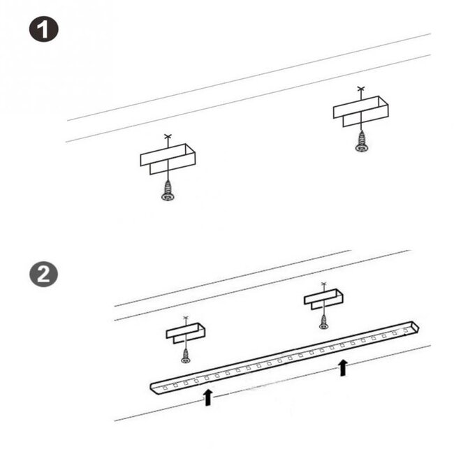 LED Kastverlichting - Met Sensor - Koel Wit