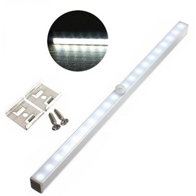 LED Kastverlichting - Met Sensor - Koel Wit