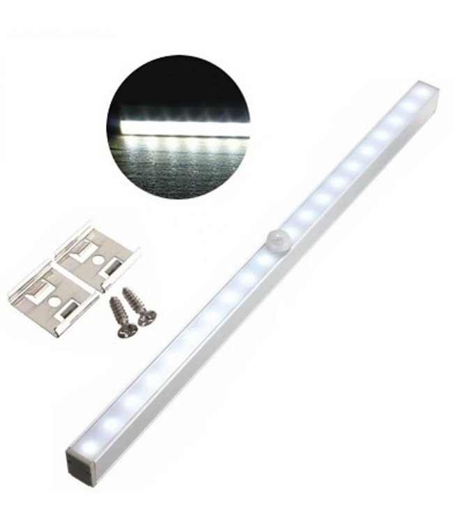 LED Kastverlichting - Met Sensor - Koel Wit