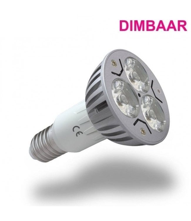 LED Spot Puur Wit - 6 Watt - E14- Dimbaar