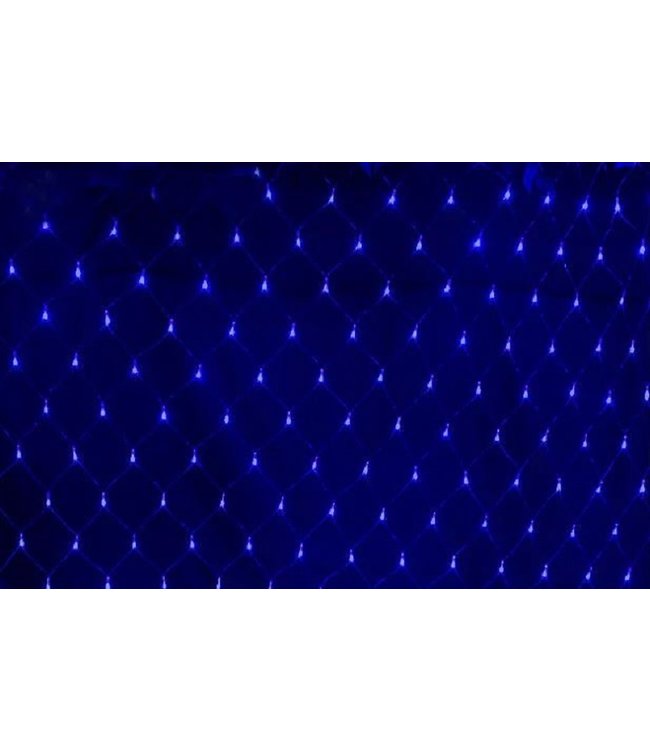 Kerstnet 1.5 x 1.5 Meter - Blauw