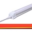 TL LED Buis Rood - 14 Watt - 90 cm - Met Armatuur