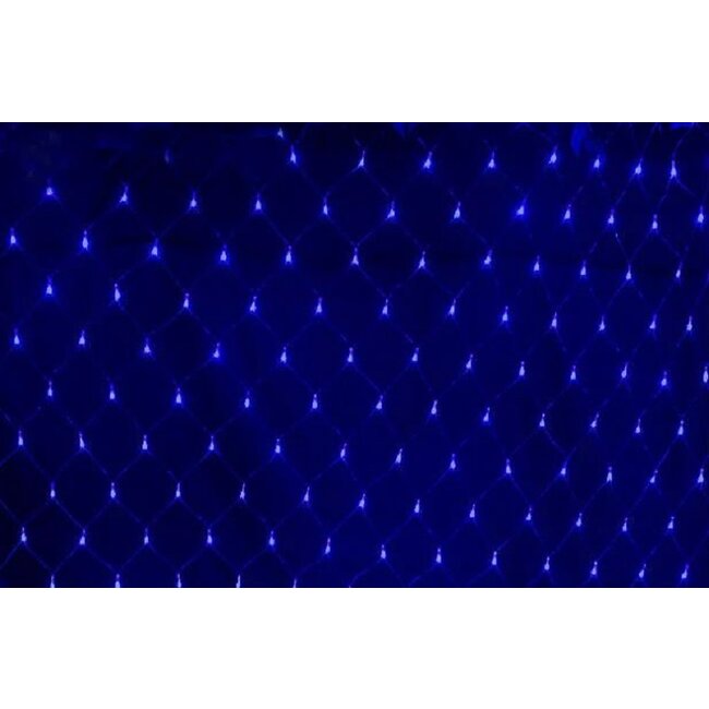 Kerstnet 4 x  6 Meter - Blauw
