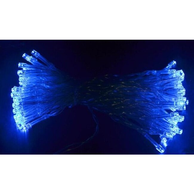 Kerstverlichting 5 Meter - Blauw - Op Batterij