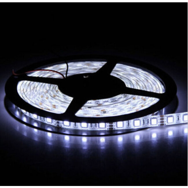 LED Strip Puur Wit - 5 Meter - 60 LEDS Per Meter - Waterdicht