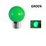 LED Bollamp E27 - 2 Watt - Groen