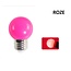 LED Bollamp E27 - 2 Watt - Roze