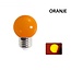 LED Bollamp E27 - 2 Watt - Oranje