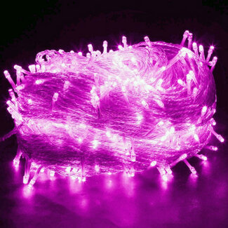 Kerstboomverlichting Voor Binnen - 100 Meter - Roze